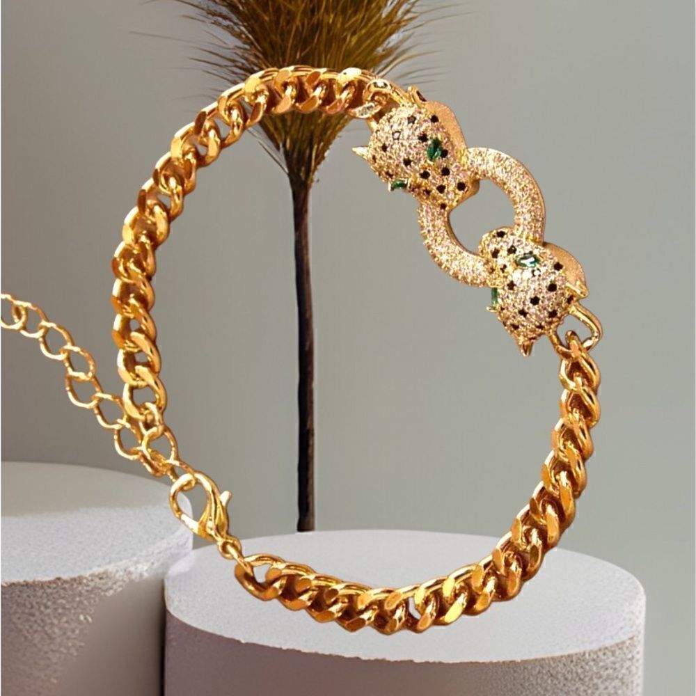 LUXURY LEOPARD CHARM FASHION WOMEN  BRACELET
